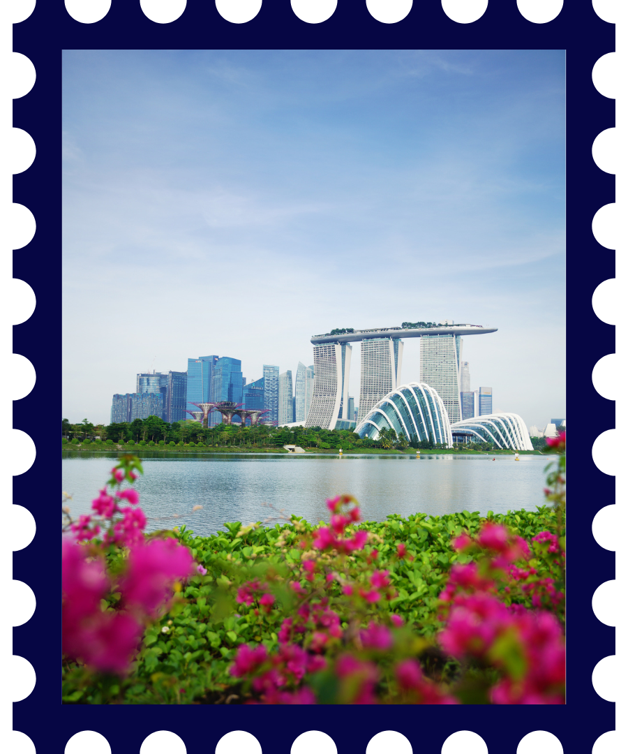 singapore singapore stamp